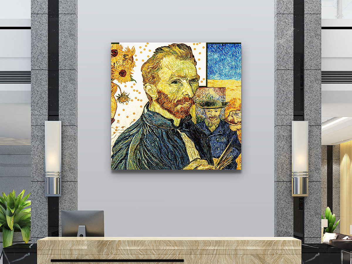 Famous Artist on Canvas Prints for office space