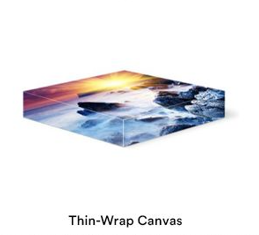 Thin Gallery Wrap Canvas