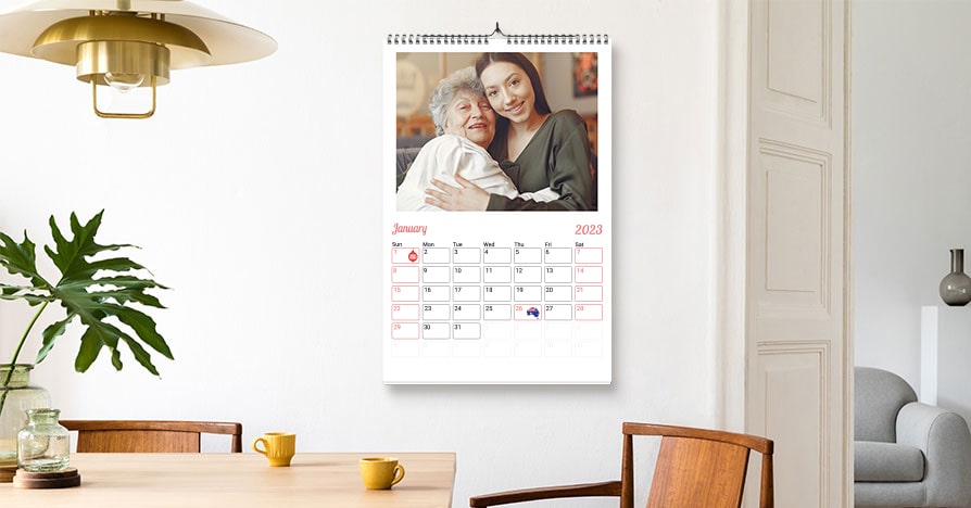 Photo Calendars for Mothers Day