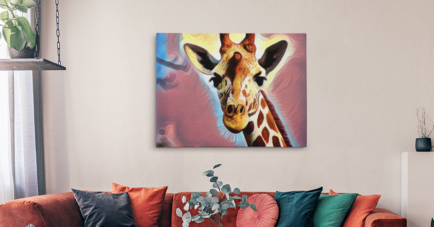 Pop Art Canvas for World Wildlife Day Gift Idea