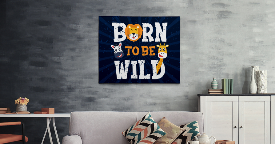 Quotes on Canvas for World Wildlife Gift Idea