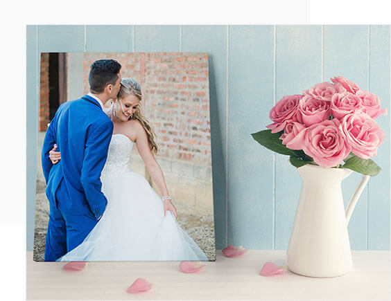 Create your own personalised canvas photo prints