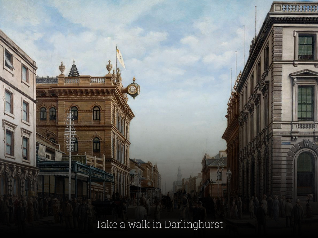 Take a walk in Darlinghurst