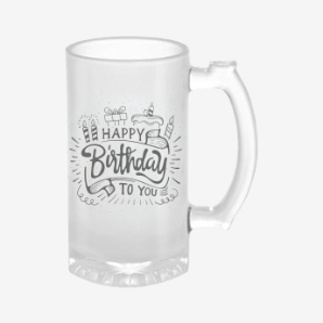 Personalised beer mug birthday australia