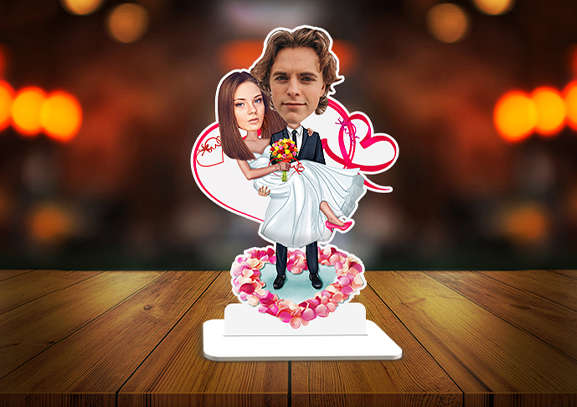 Personalised Caricature Photo Stands