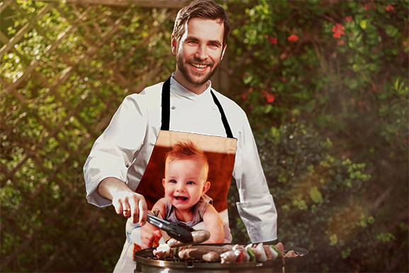 Present a Uniquely Personalised Apron for Your Top Chef
