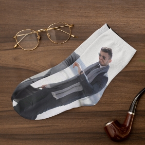Printed Socks for Professional Dad