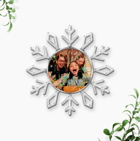 Jeweled Snowflake Ornament Thanksgiving Gift