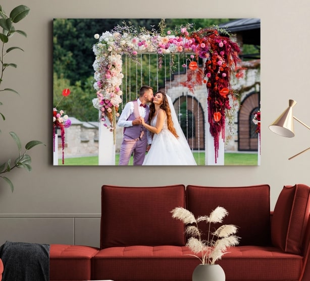 Wedding Photo Canvas Prints